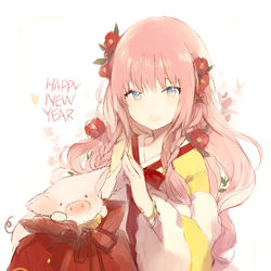 This is a pixiv picture whose title is 2019.