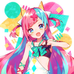 This is a pixiv picture whose title is ぴんきー.