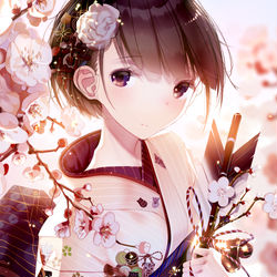 This is a pixiv picture whose title is 賀正.