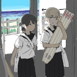 This is a pixiv picture whose title is 制服.