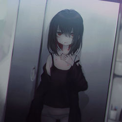 This is a pixiv picture whose title is 跡.