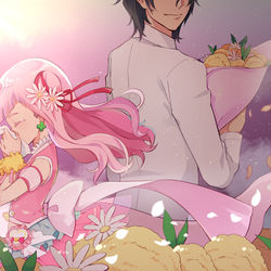 This is a pixiv picture whose title is ジョジはな.