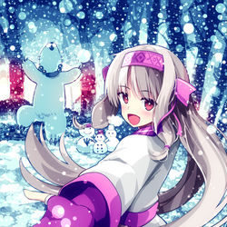 This is a pixiv picture whose title is 雪原のシトナイ.