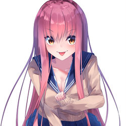 This is a pixiv picture whose title is 制服メイヴ.
