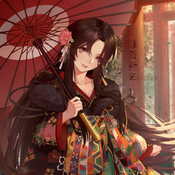 This is a pixiv picture whose title is 谨贺新年.