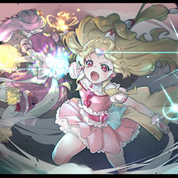 This is a pixiv picture whose title is 一緒にたたかう！.