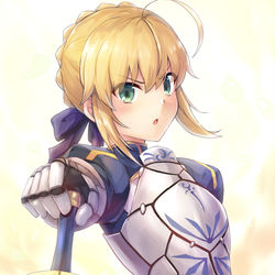This is a pixiv picture whose title is セイバー!!!!.