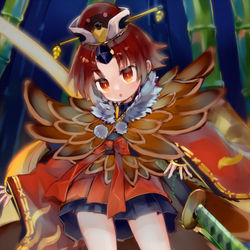 This is a pixiv picture whose title is 紅閻魔.