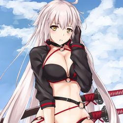 This is a pixiv picture whose title is ジャンヌ・オルタさん（水着）.