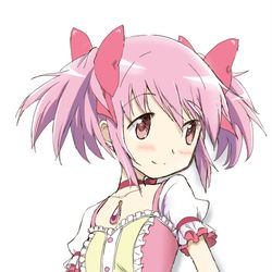 This is a pixiv picture whose title is 鹿目まどか.