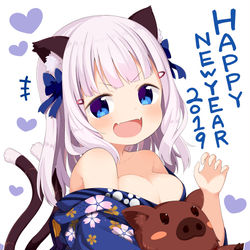 This is a pixiv picture whose title is あけまして２０１９！その２.