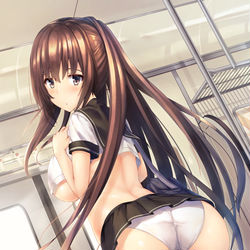 This is a pixiv picture whose title is ミニ制服娘.
