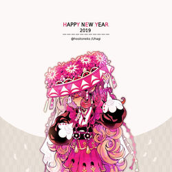 This is a pixiv picture whose title is Happy new year 2019!.