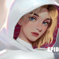 This is a pixiv picture whose title is SpiderVerse~.