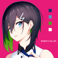 This is a pixiv picture whose title is INNER COLOR.