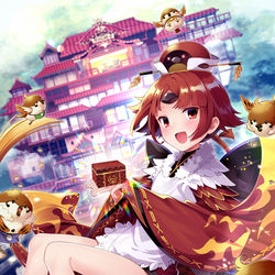 This is a pixiv picture whose title is 紅閻魔ちゃん.