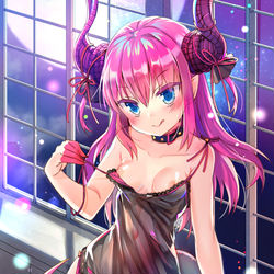 This is a pixiv picture whose title is The Moon night.