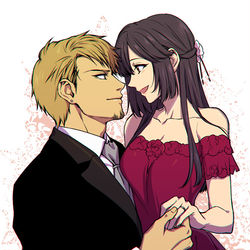 This is a pixiv picture whose title is 男女ログ.