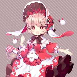 This is a pixiv picture whose title is いちご大福.