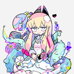 This is a pixiv picture whose title is 食虫娘.