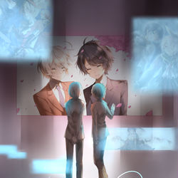 This is a pixiv picture whose title is はじまりの日.