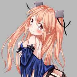 This is a pixiv picture whose title is 中破ジョンストンちゃん.