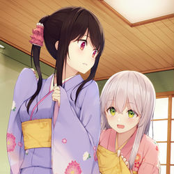 This is a pixiv picture whose title is きつけ.