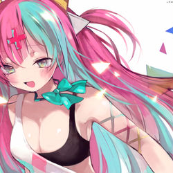This is a pixiv picture whose title is ピンキーポップヘップバーンちゃん！.
