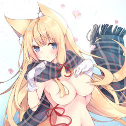 This is a pixiv picture whose title is きつねっこ.