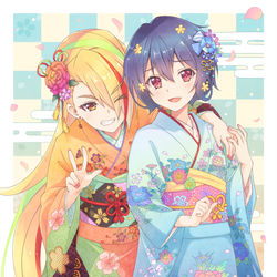 This is a pixiv picture whose title is サキ愛ちゃん.