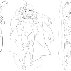 This is a pixiv picture whose title is sketch.