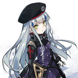 This is a pixiv picture whose title is ラクガキ_HK416.