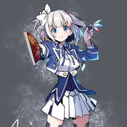 This is a pixiv picture whose title is ラクガキ_ヴァルキリーインパルス_アオイ・来栖3.