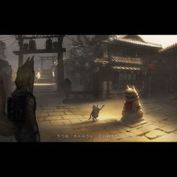This is a pixiv picture whose title is 鬼に追われて.