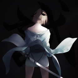 This is a pixiv picture whose title is 誠.