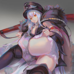 This is a pixiv picture whose title is Kar98k.