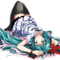 This is a pixiv picture whose title is 【初音ミク】 シュープリーム.