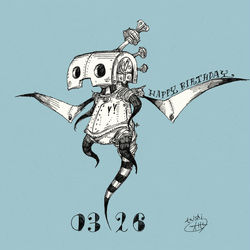 This is a pixiv picture whose title is 3/26.