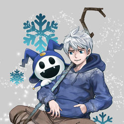 This is a pixiv picture whose title is ジャックフロストｘ2.