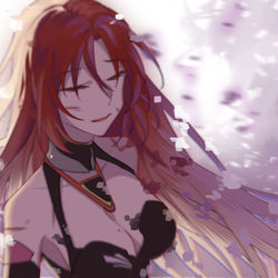 This is a pixiv picture whose title is nightglow.