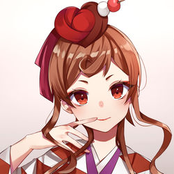 This is a pixiv picture whose title is ゆうぎり.