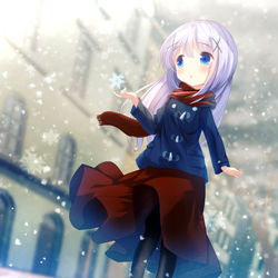 This is a pixiv picture whose title is 季節のうつり目.