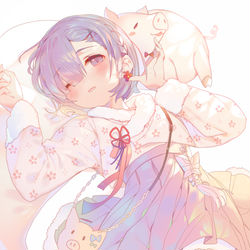 This is a pixiv picture whose title is 2019 Rem.