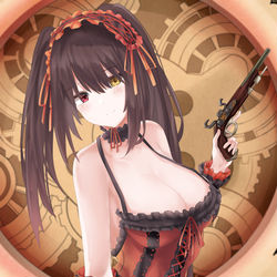 This is a pixiv picture whose title is 狂三.