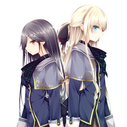 This is a pixiv picture whose title is 魔法戦争ＸⅡ.