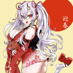 This is a pixiv picture whose title is 明けましておめでとうございます.