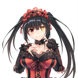 This is a pixiv picture whose title is 时崎狂三.