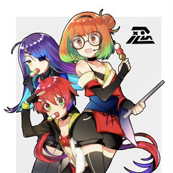 This is a pixiv picture whose title is #コンパスくんまとめ.