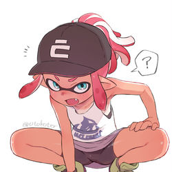 This is a pixiv picture whose title is スカートの下.