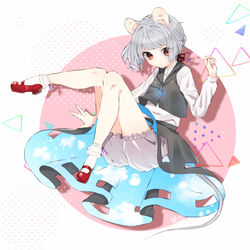 This is a pixiv picture whose title is ナズーリン.